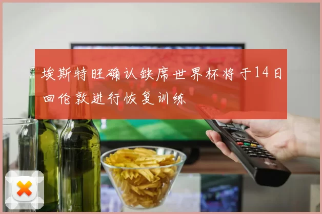 埃斯特旺确认缺席世界杯将于14日回伦敦进行恢复训练