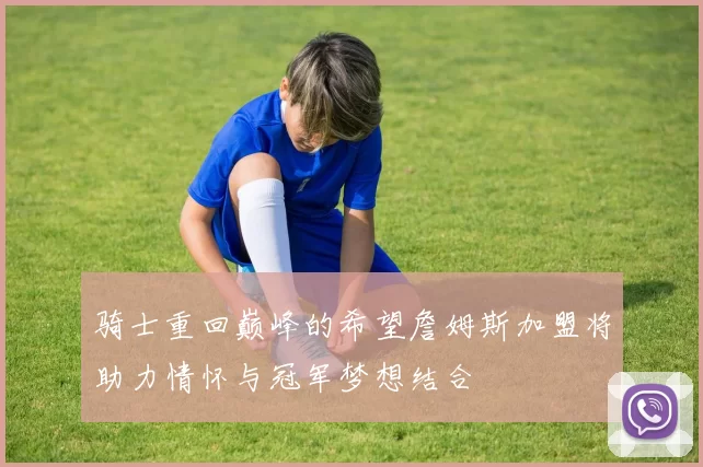骑士重回巅峰的希望詹姆斯加盟将助力情怀与冠军梦想结合